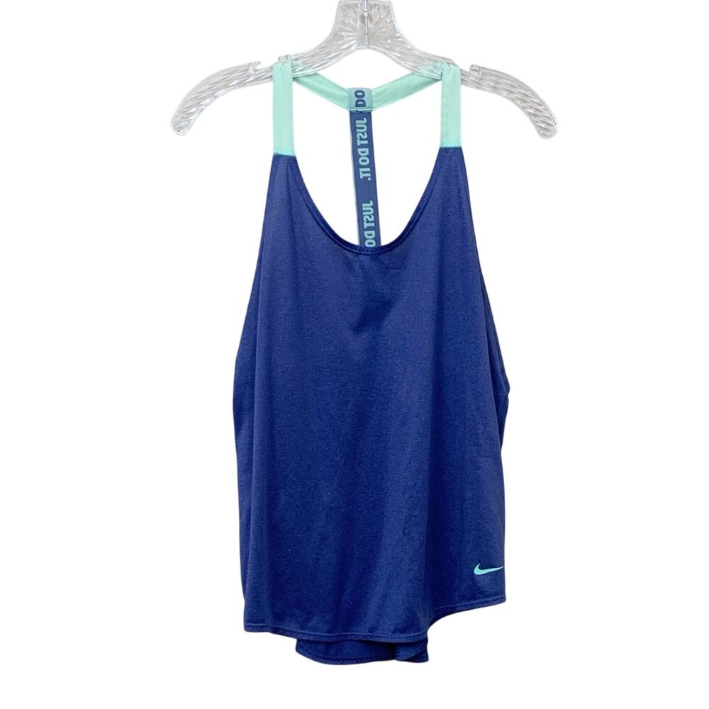 Nike Y-Back Flowy Purple Tank Top